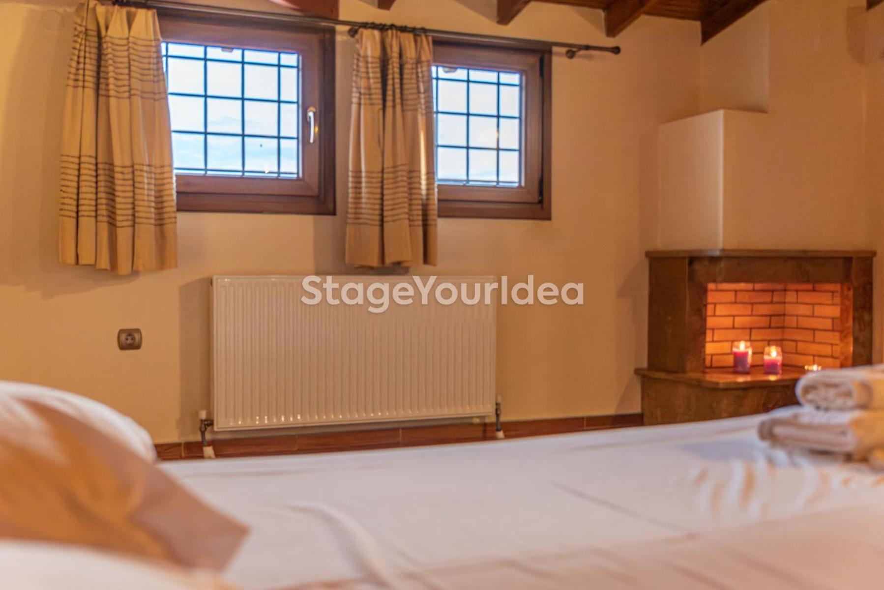 Luxury Appartment, Only 7 Minutes From Thessaloniki Airport And 15 Minutes From City Center ,For 8-23 People Also For Gatherings And Parties Neon Rysion Exteriör bild