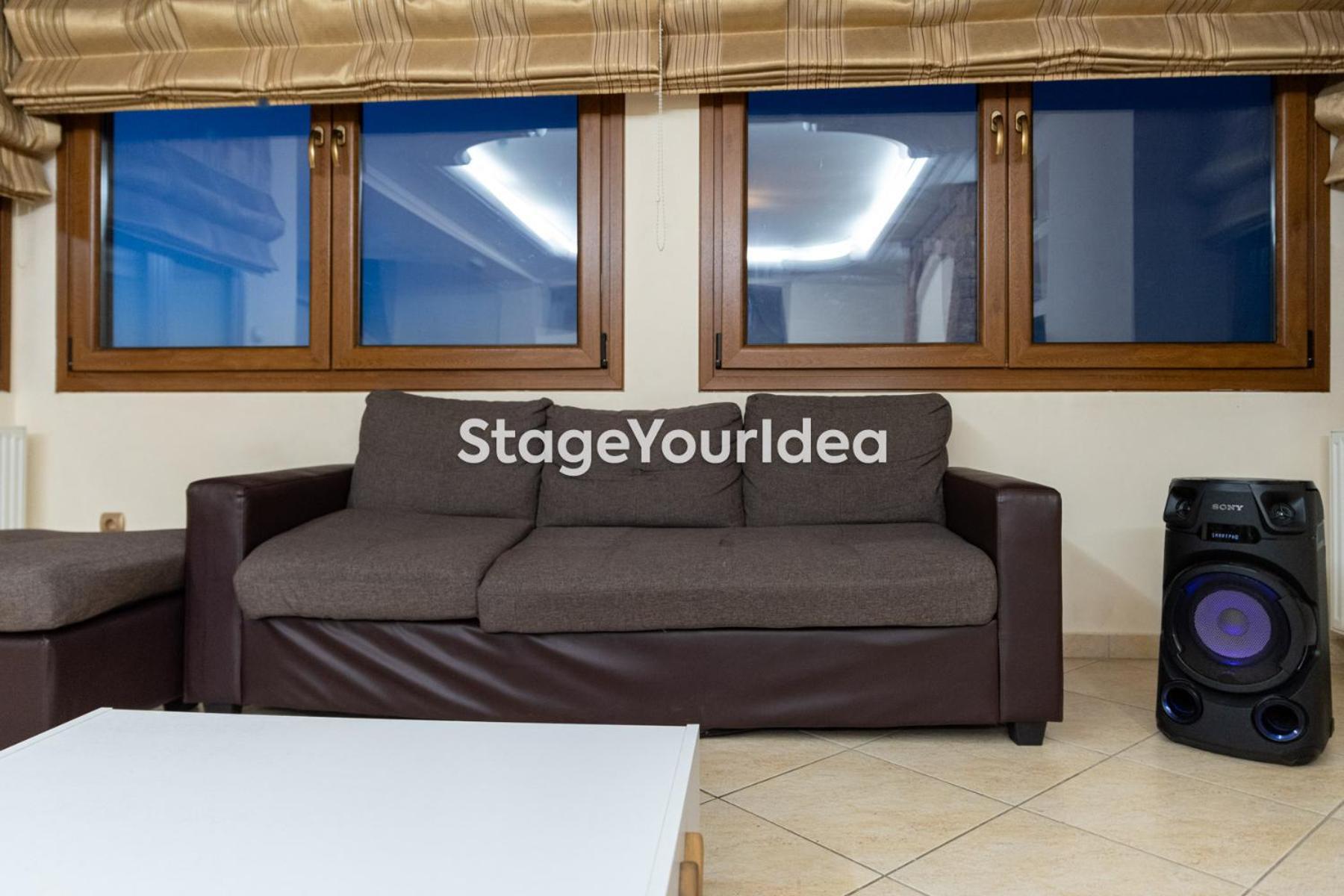 Luxury Appartment, Only 7 Minutes From Thessaloniki Airport And 15 Minutes From City Center ,For 8-23 People Also For Gatherings And Parties Neon Rysion Exteriör bild