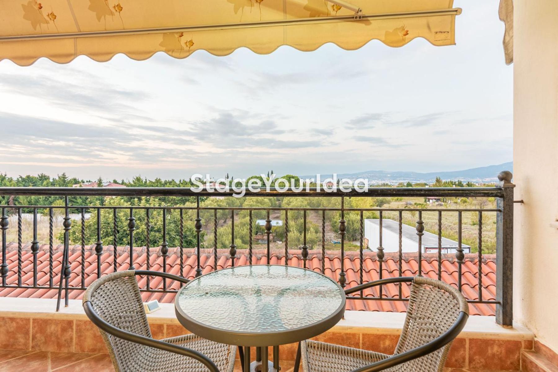 Luxury Appartment, Only 7 Minutes From Thessaloniki Airport And 15 Minutes From City Center ,For 8-23 People Also For Gatherings And Parties Neon Rysion Exteriör bild