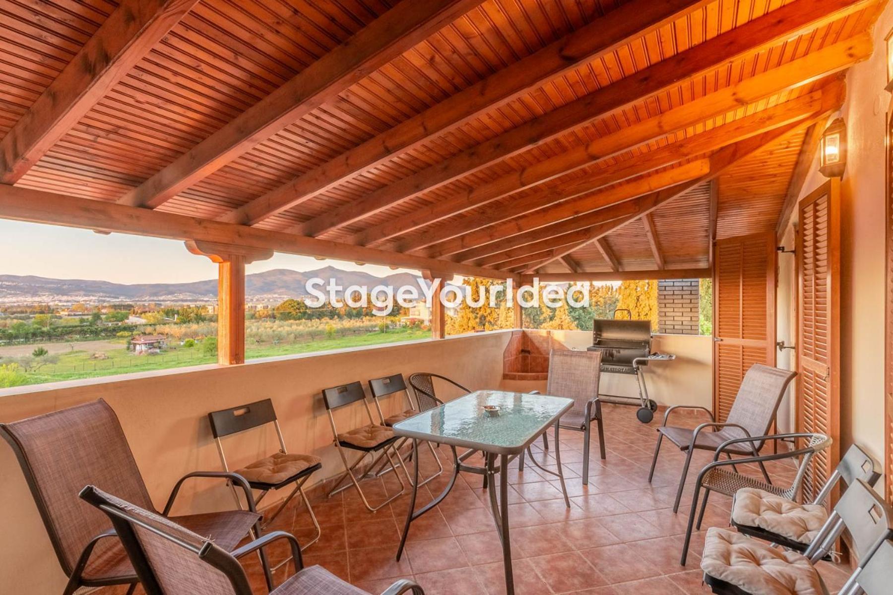 Luxury Appartment, Only 7 Minutes From Thessaloniki Airport And 15 Minutes From City Center ,For 8-23 People Also For Gatherings And Parties Neon Rysion Exteriör bild